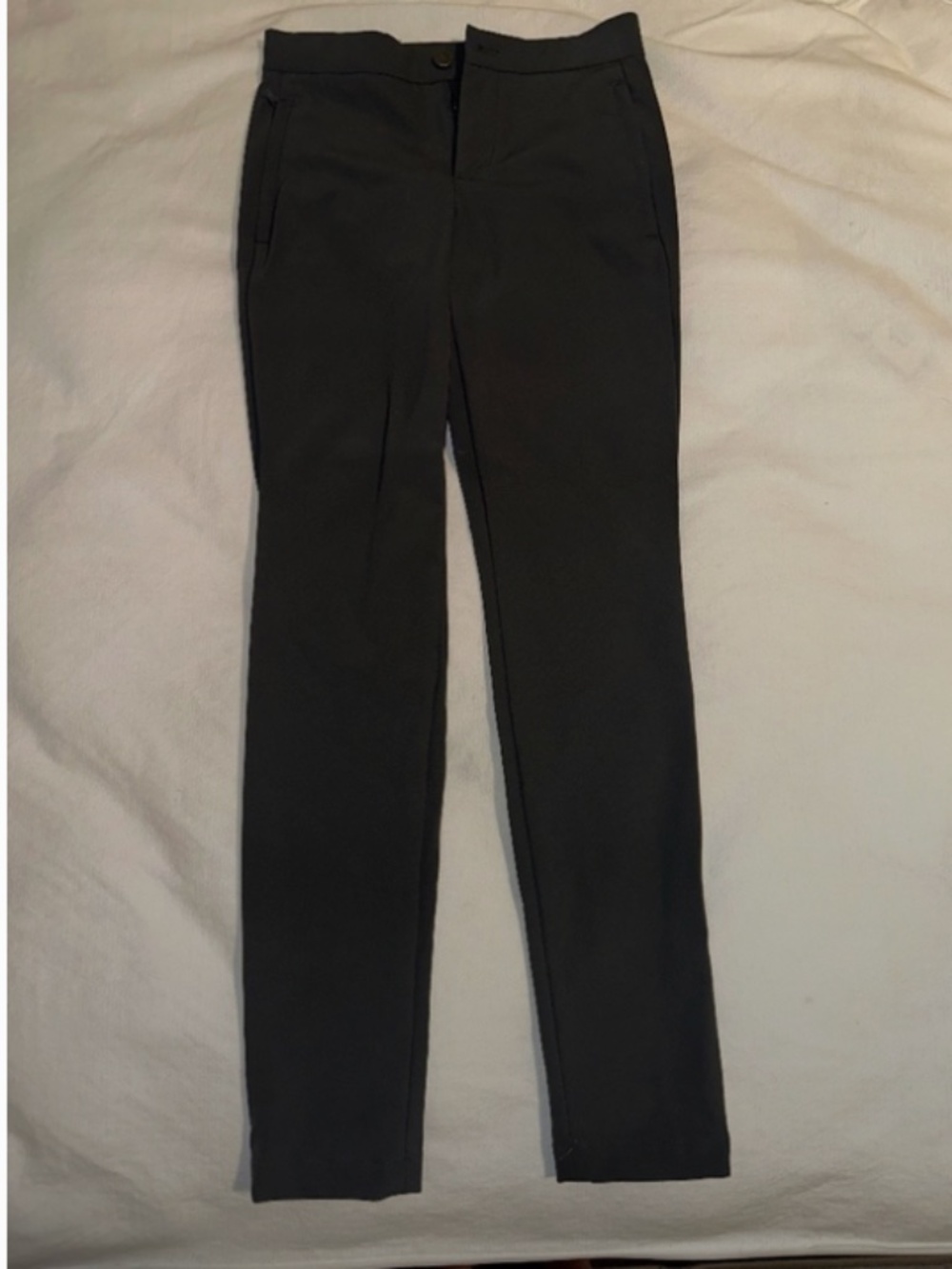 Minimalist High-rise Skinny Professional Officewear Women's GAP Gray Pants